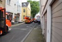 Feuer war geplatzte Wasserleitung Koeln Mitte Am Roemersturm P07